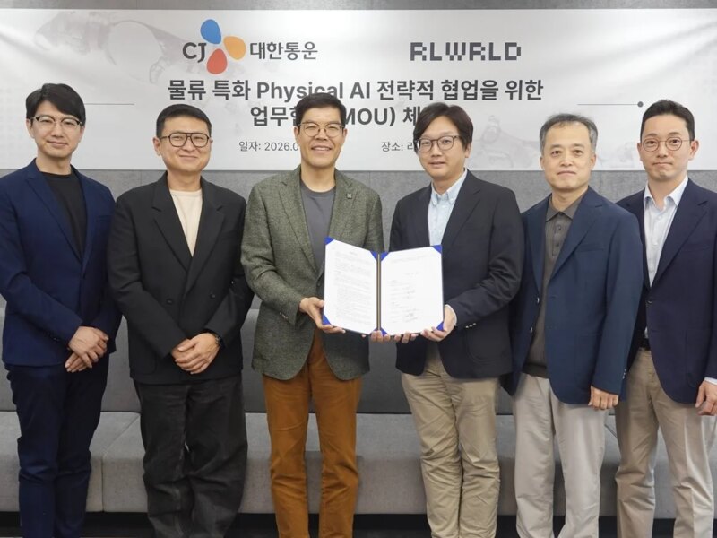 RLWRLD, CJ Logistics Expand Robotics Partnership for Logistics Automation